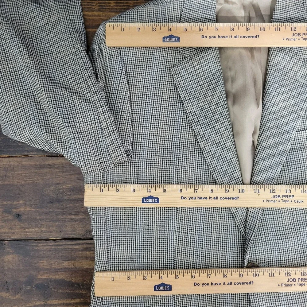 Lauren Ralph lauren Men's Sport Coat Blazer Two Button Multi-color Silk Wool 41L